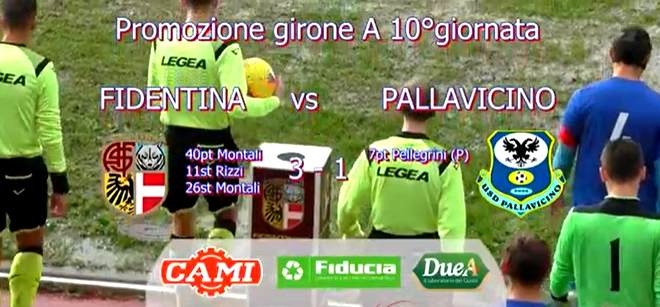 VIDEO DI FIDENTINA - PALLAVICINO 3-1 - INTERVISTA A FEDERICO RIZZI